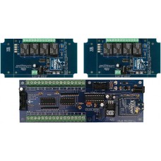 Contact Closure Transmitter to Multiple Receivers with 4 SPDT Relays